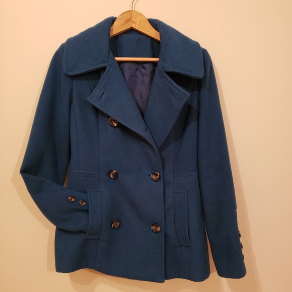 Sample Blue Fabric Jacket - Picture 2 of 5